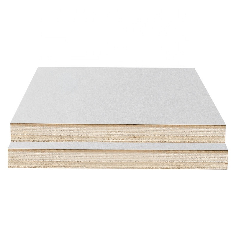 Decorative Board Wood Grain Formica Laminating Sheet Hpl Poplar Plywood