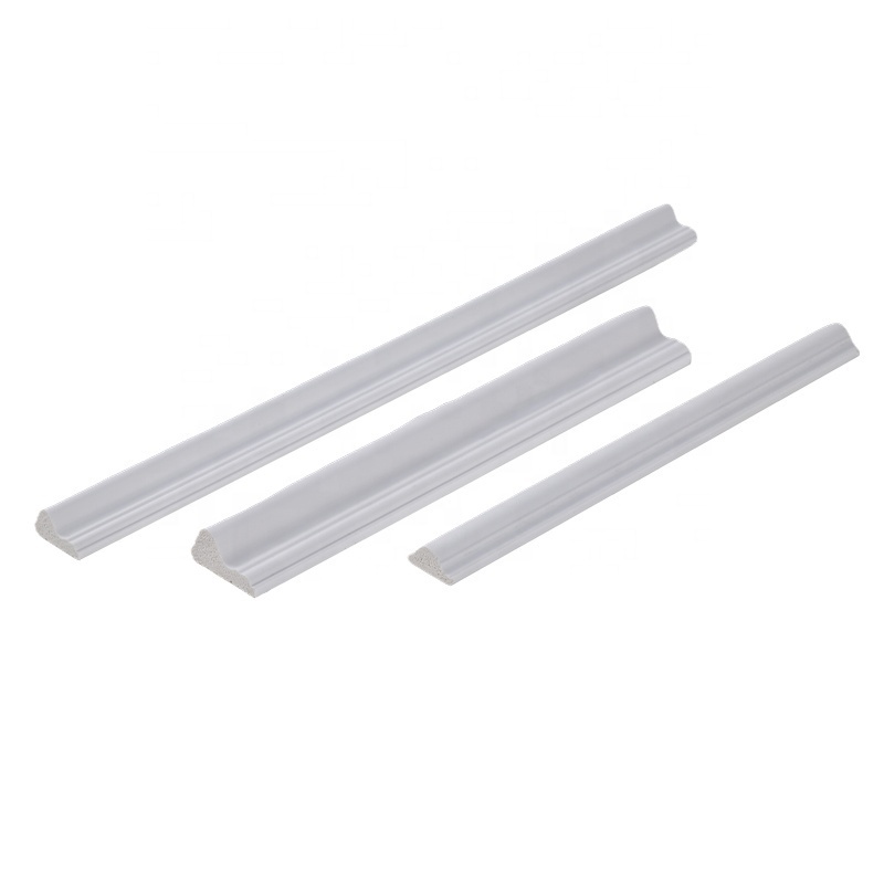 High Quality White Modern Board Plastic Skirting/Skirting Baseboard Ps Skirting