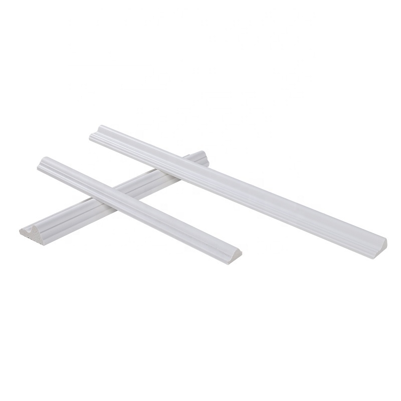 Waterproof Plastic Baseboard Trim Decorative Polystyrene Wall Skirting Board