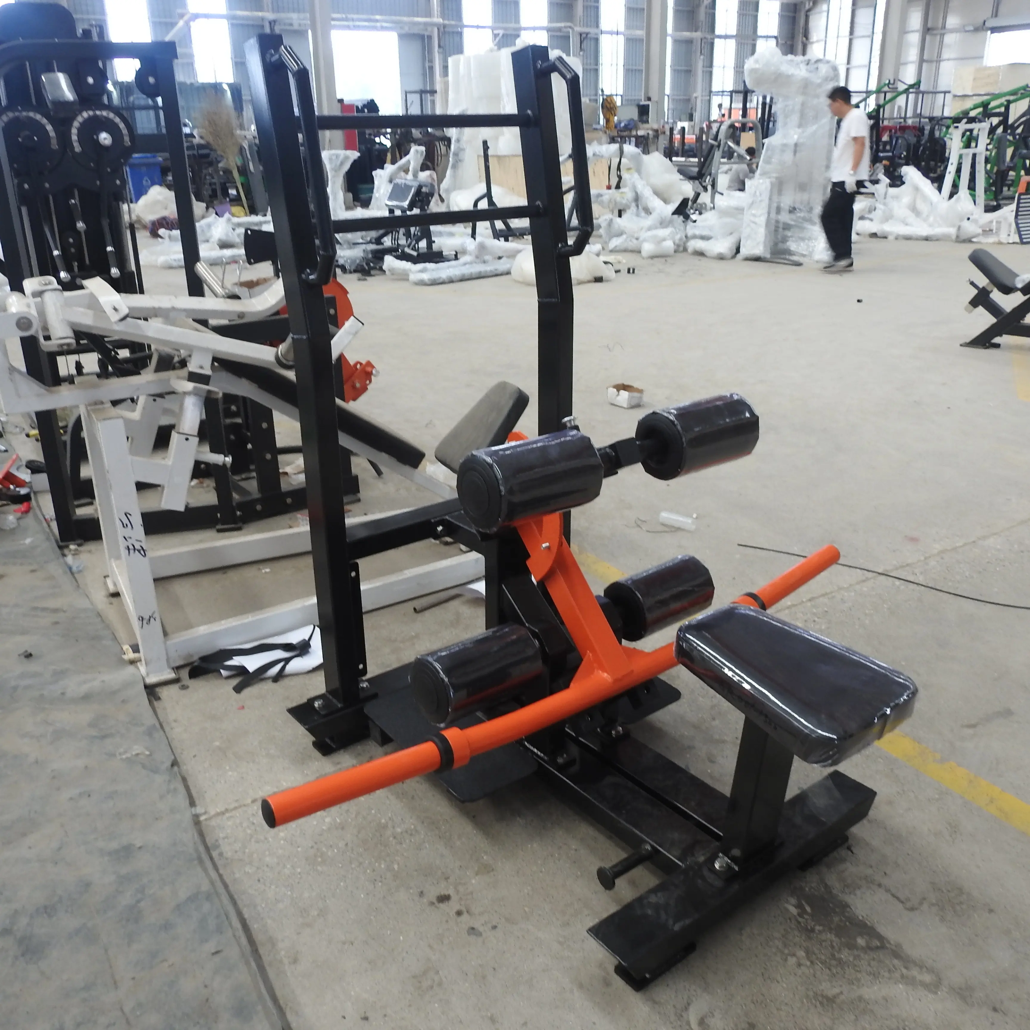 Functional Steel Gym Machine for Strength Training Plate Loaded Hip Thrust for Leg Exercise Fitness Equipment