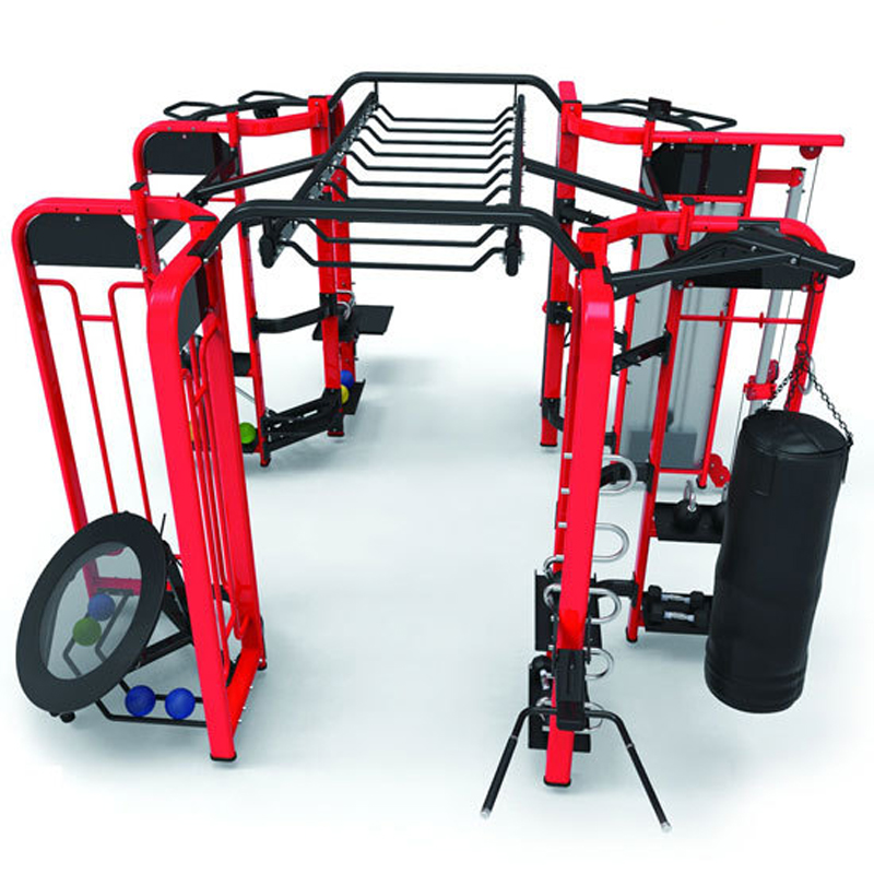 Commercial Multi Functional Smith Machine 360 Team Trainer Gym Equipment Manufacturer Multi Functional Gym Equipment