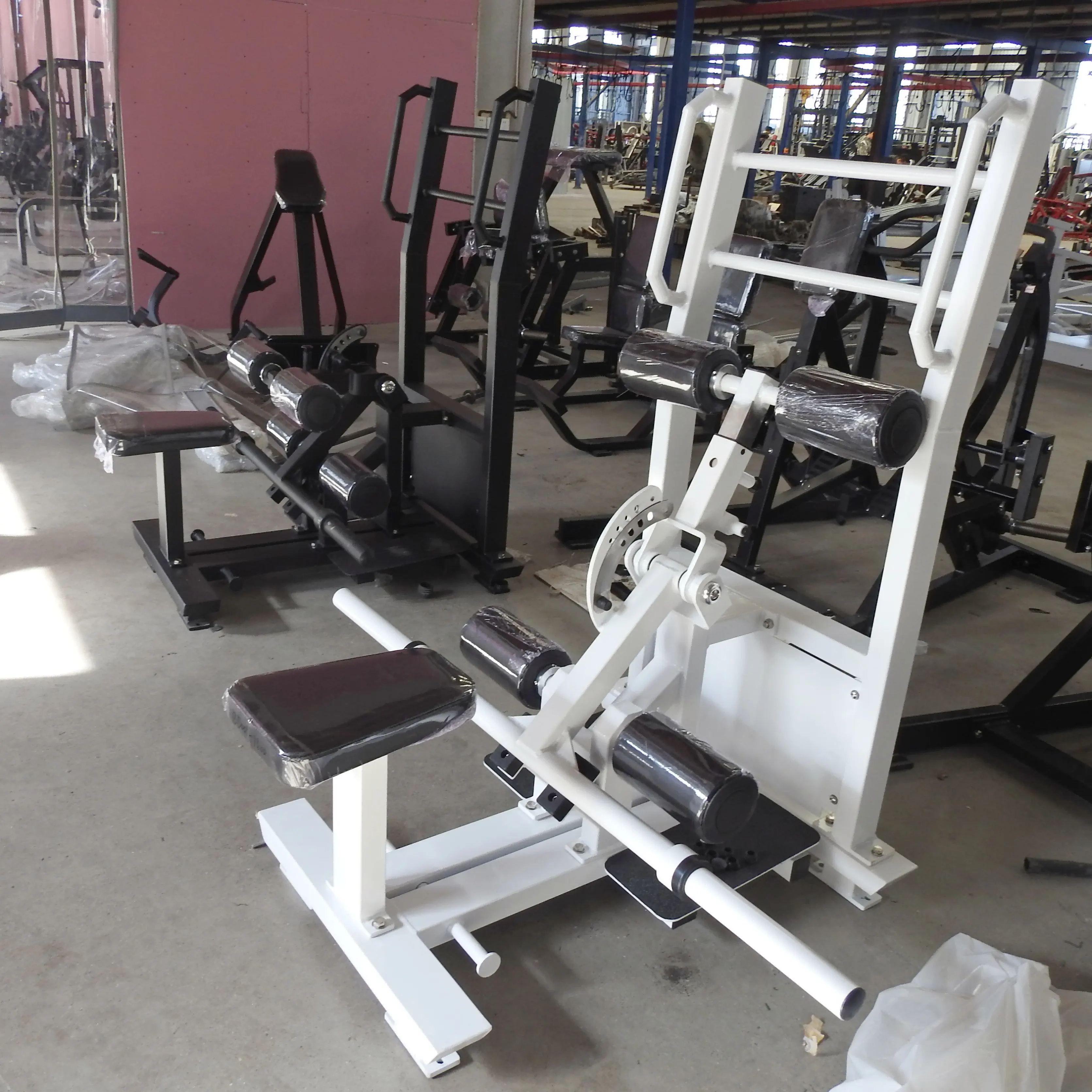 Functional Steel Gym Machine for Strength Training Plate Loaded Hip Thrust for Leg Exercise Fitness Equipment