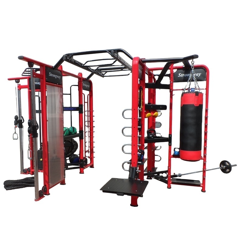 Commercial Multi Functional Smith Machine 360 Team Trainer Gym Equipment Manufacturer Multi Functional Gym Equipment