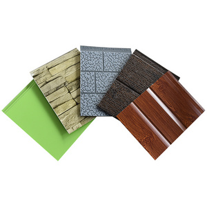 Construction interior wall sandwich panel lightweight exterior wall panel building materials For Prefab Houses