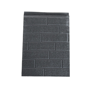 China Factories Polyurethane Wall Panel PU Siding Exterior Faux Brick Insulation Sandwich Board for Villa Construction