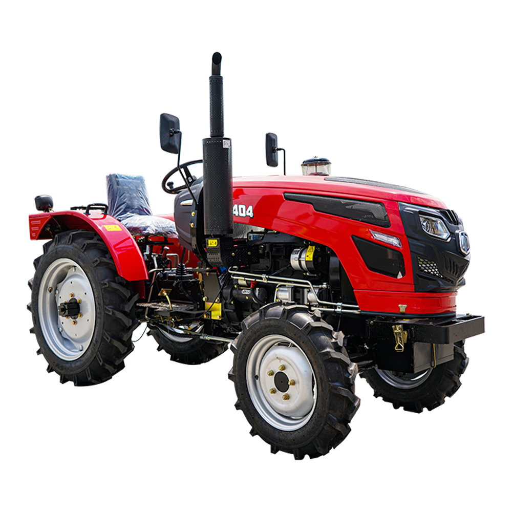 Agricultural Machine farm multipurpose compact tractor with loader and backhoe with plough for agriculture