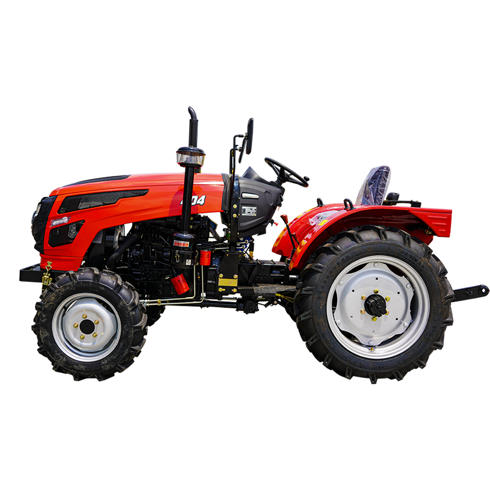 Agricultural Machine farm multipurpose compact tractor with loader and backhoe with plough for agriculture