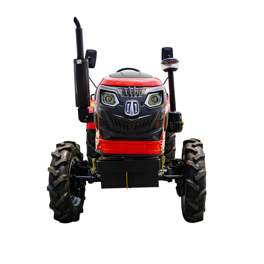 Agricultural Machine farm multipurpose compact tractor with loader and backhoe with plough for agriculture