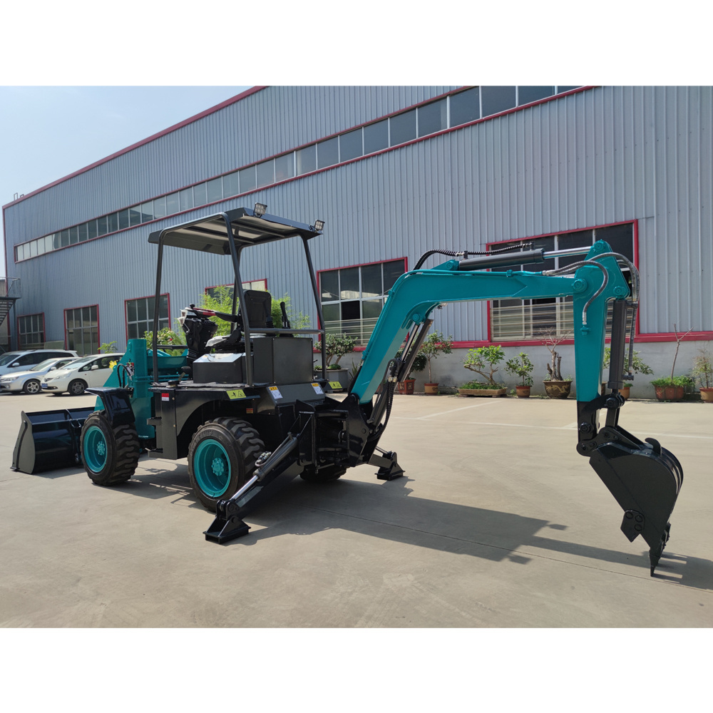 Free shipping 2ton 3ton 5ton 6ton Mini Tractor Backhoe Loader small backhoe 4x4 with attachment back hoe for Sale philippines