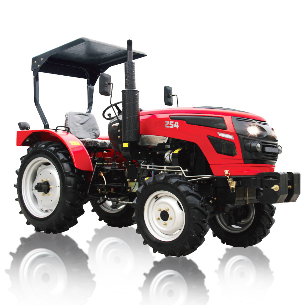 Mini tractor 25 30 35 40 45 50 60 hp 4 wheel drive 4wd farming agriculture compact diesel farm tractores agricolas tractor