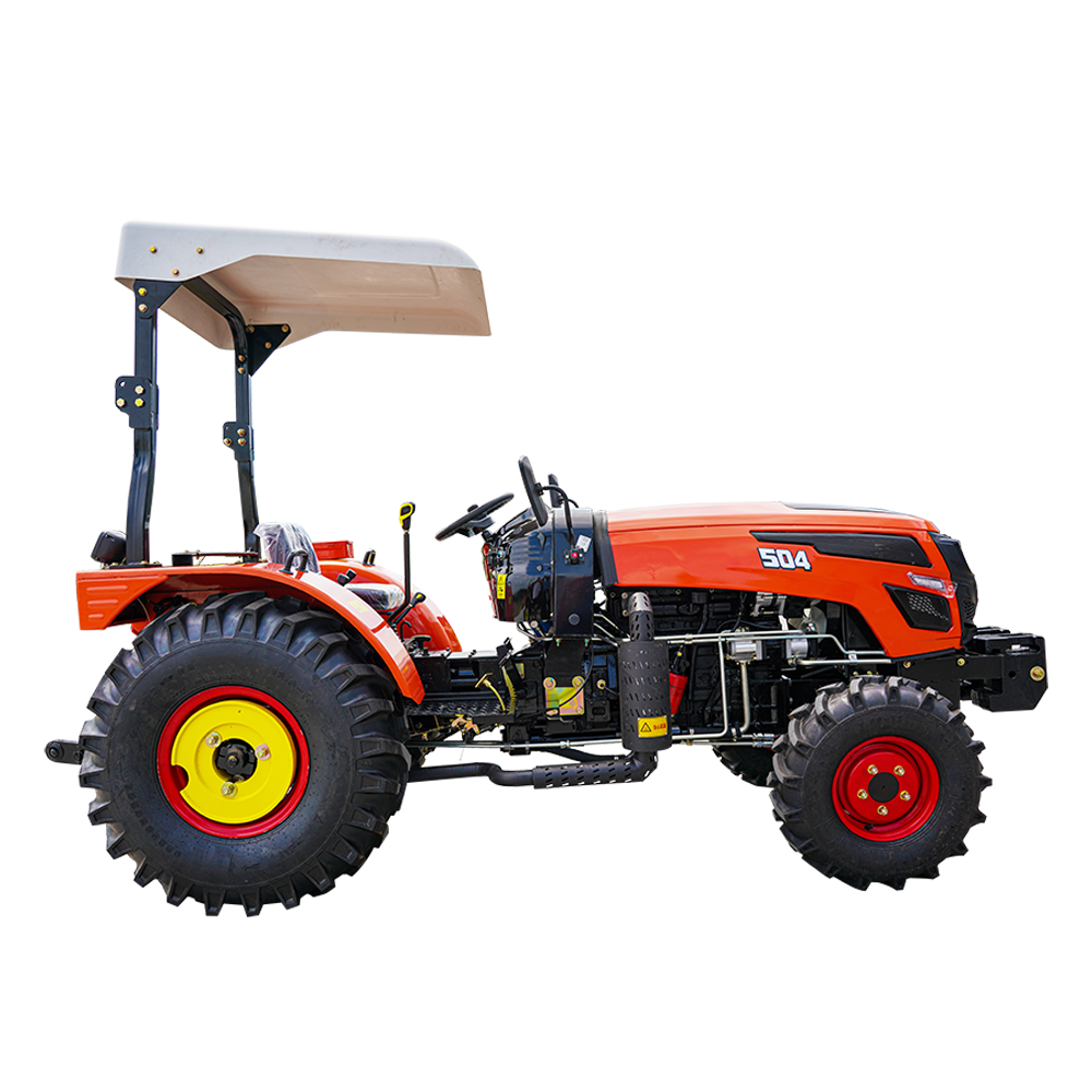 Hot Sale  Free Shipping Chinese 50 Hp Small Tractor Agricola For Farms Agriculture Machine Compact Tractor Mini 4x4 4wd