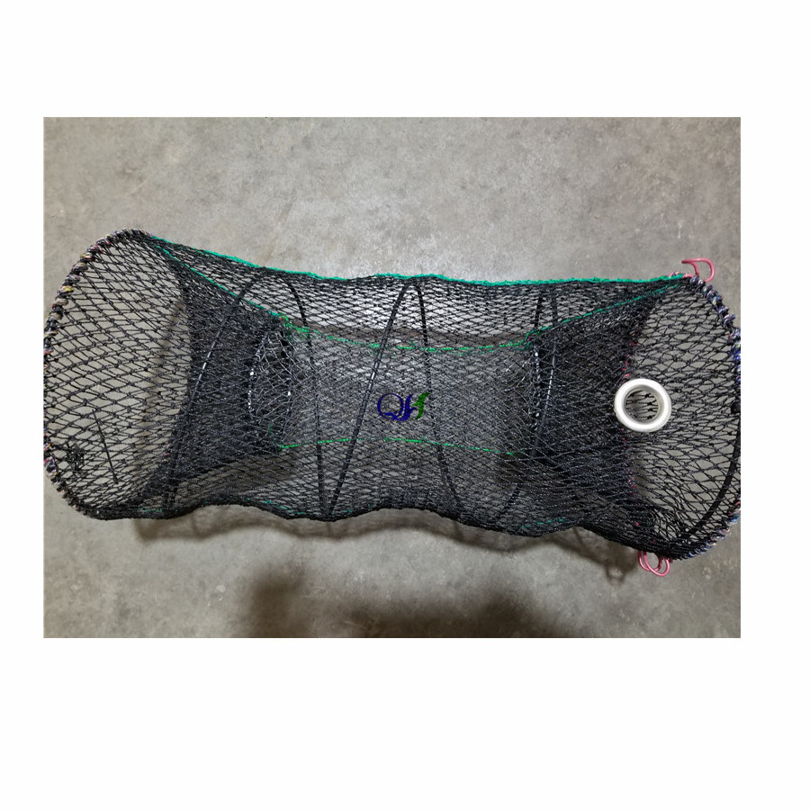 Customized Portable Collapsible Fishing Bait Trap net  Minnow Spring cage Trap Lobster Crayfish Shrimp Crab Trap