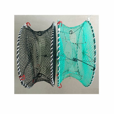 fishing cast nets china fish crab trap network cages shrimp nylon netting Automatic Fishing Cage Foldable Trap Cast Net