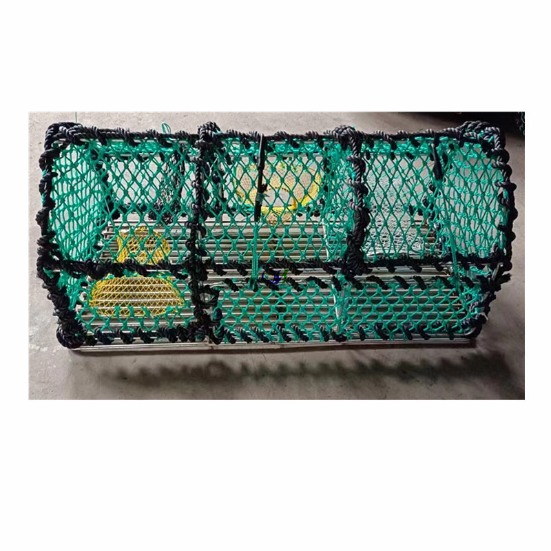 Professional farming trap net for deep seal cage Heavy duty shrimp trap rectangular lobster cage for North European market