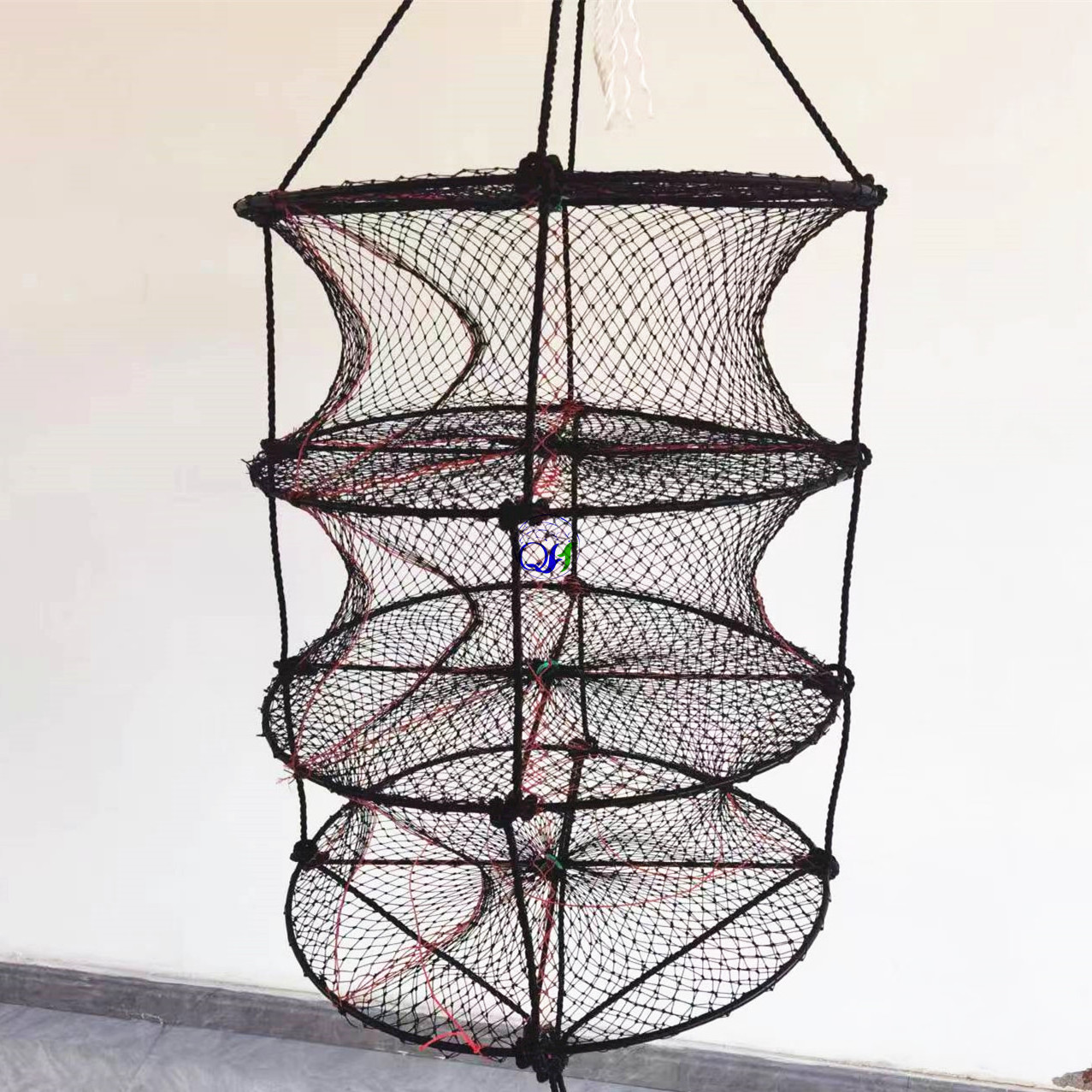 Qinghong Wholesale customization aquaculture net cage Oysters Growing Cage Trap Scallop Net Cage