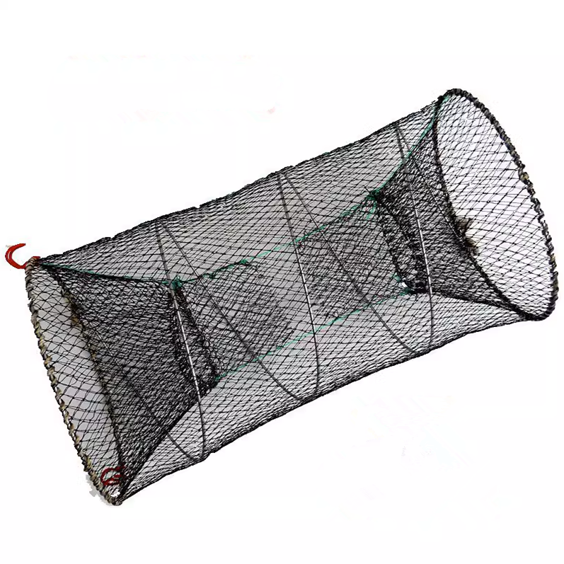 Portable Collapsible Fishing Bait Trap net  Minnow Spring cage Trap Lobster Crayfish Shrimp Crab Traps