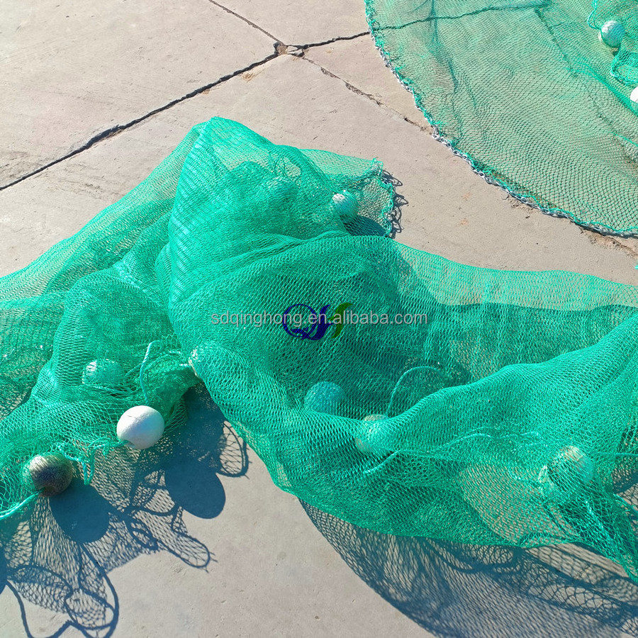 Shrimp Trap Fishing Long Train Crab Pot Catching Netting Green Trawl Nets for fishing