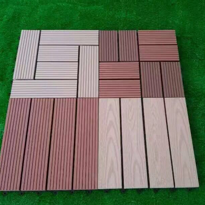 Floor Board Profile Terrace Garden Landscaping Patio Stone Gym Wpc Decking Flooring