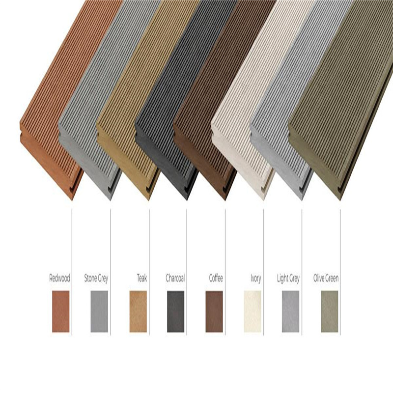 Wpc Plastic Exterior Wood Vinyl Outdoor Floor Decking Skirting