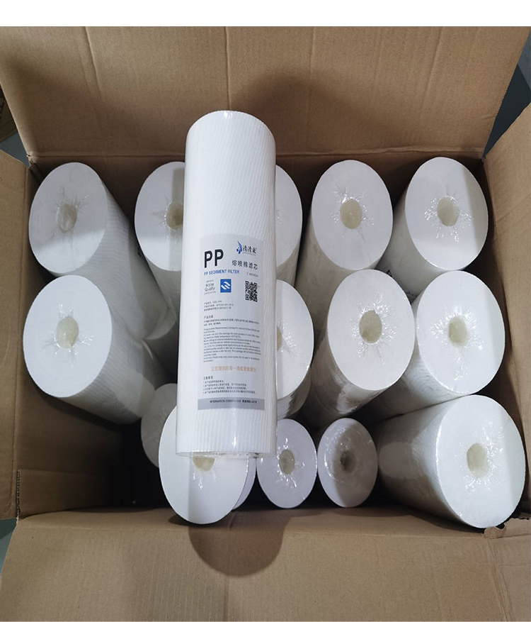 20 inch pp sediment filter cartridge with careful customizable micron spun sediment melt blown housing  water