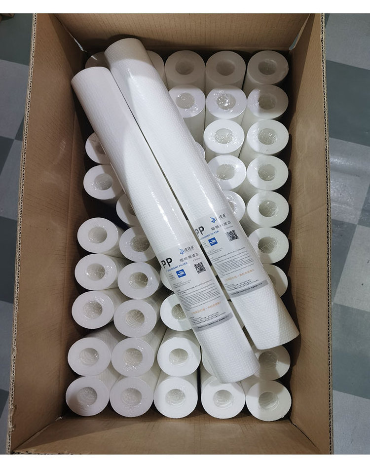 20 inch pp sediment filter cartridge with careful customizable micron spun sediment melt blown housing  water