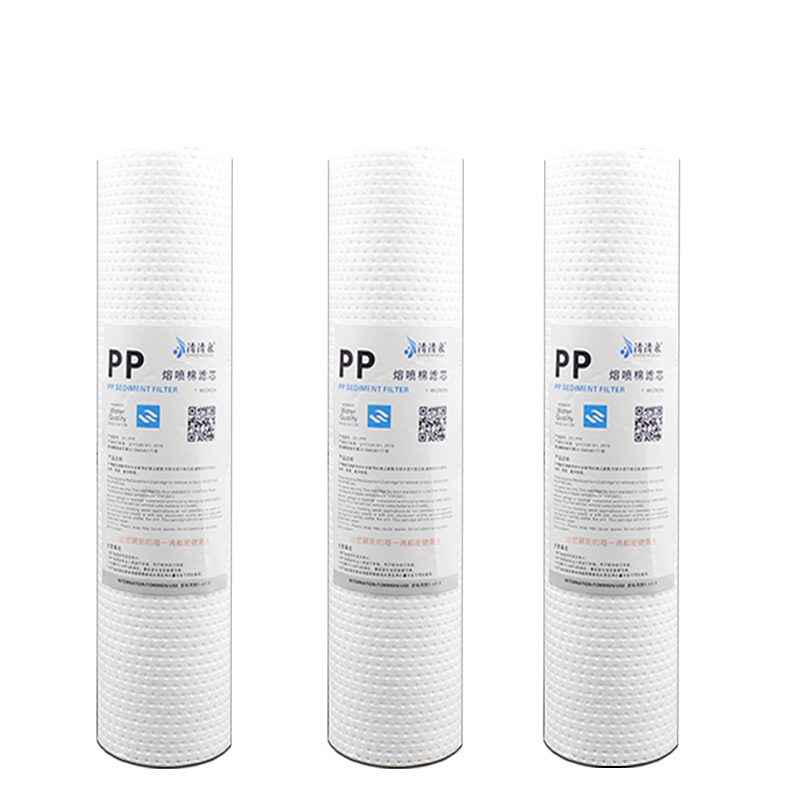 1 micron 10 inch high quality melt blown cartridge economical water filter system sediment pp filter cartridge