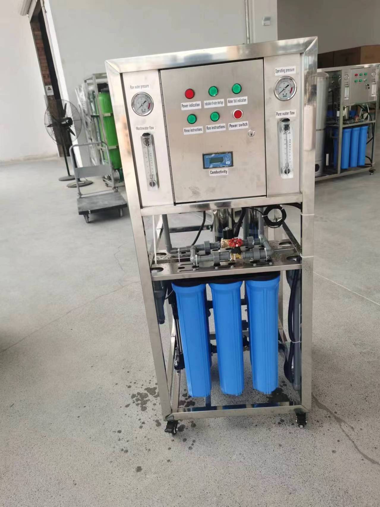 Portable Mini Water Treatment Plant Mobile Ozone Generator Unit with Filtration Water Treatment Machinery Remote Applications