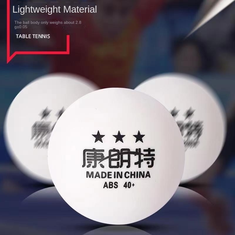 3 Star Table Tennis three star yellow white ABS new material table tennis sports training competition use resistant to play