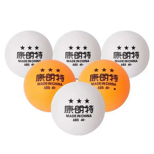 3 Star Table Tennis three star yellow white ABS new material table tennis sports training competition use resistant to play