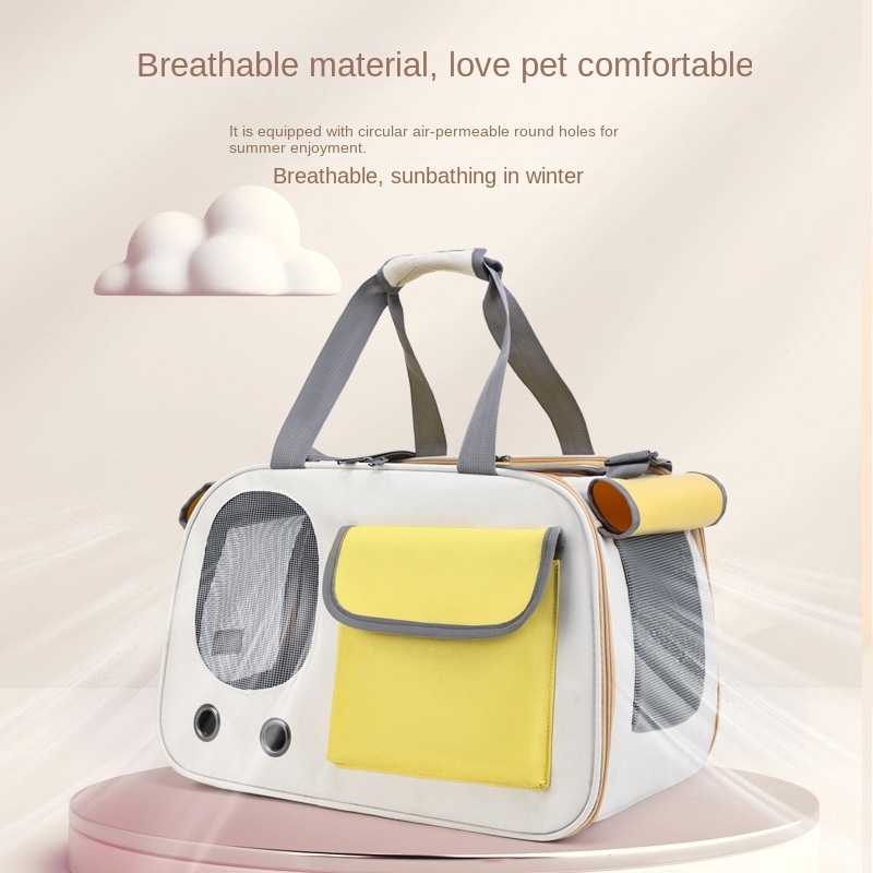 High Quality Luxury Portable Print Warm Soft Sided Pet Carrier Tote Bag Travel Dog Bag Outdoor Cat Handbag