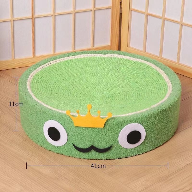 Cat Scratcher Cat Bed for Indoor Cats Natural Hand-Woven sisal Scratching Board Durable Protecting Furniture