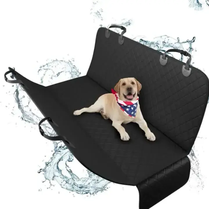 Foldable Car Seat Cover Pet Oxford Waterproof Car Dog Back Seat Cover Pet Backseat Cover Dog Car Seat