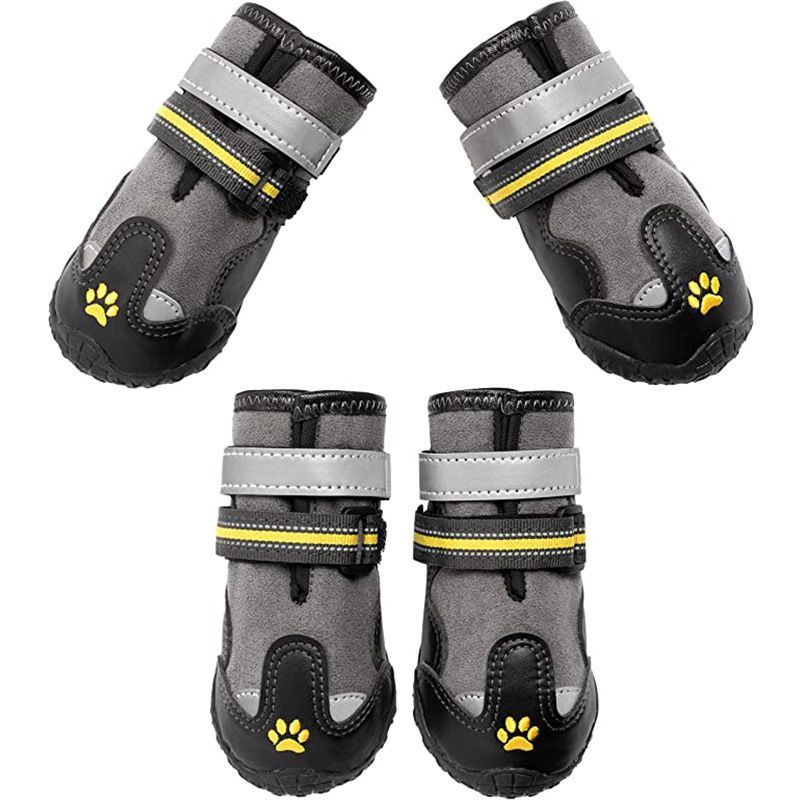 Pet Apparel Accessories Pet Shoes Socks New Product Dog Boots Waterproof Shoes for Dogs with Reflective Strips