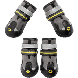 Pet Apparel Accessories Pet Shoes Socks New Product Dog Boots Waterproof Shoes for Dogs with Reflective Strips