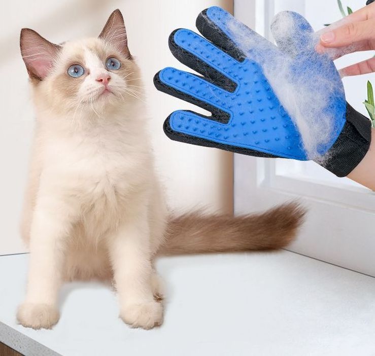 High Quality Pet Massage Cleaning Deshedding Brush Cat Hair Remover Brush Dog Pet Grooming Glove