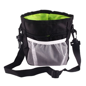 Dog Treat Pouch for Training Dog Treat Bag for Pet Training with Shoulder Strap Tote Carry Kibble Snacks Toys to Reward Walking