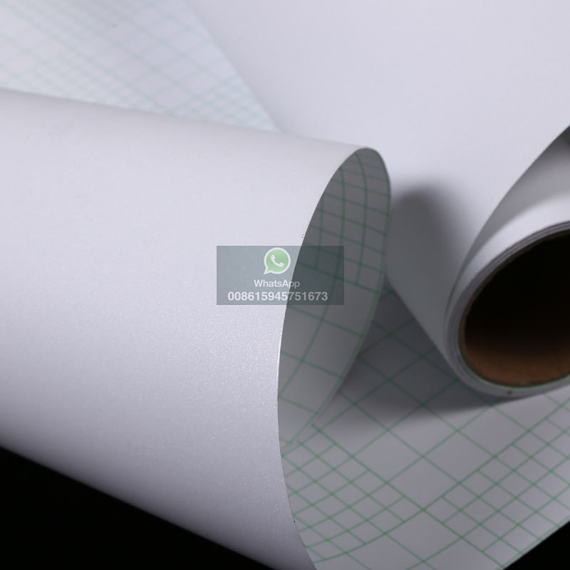 PVC cold laminate film for photo paper adhesive transparent pouch film glossy