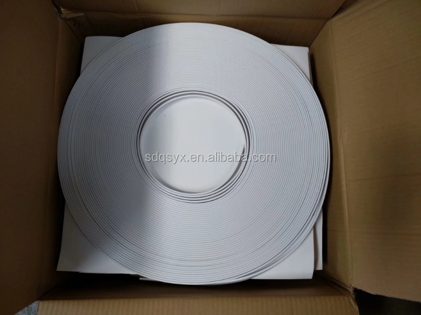 PVC material MDF board edge binding plastic strip for photo frame