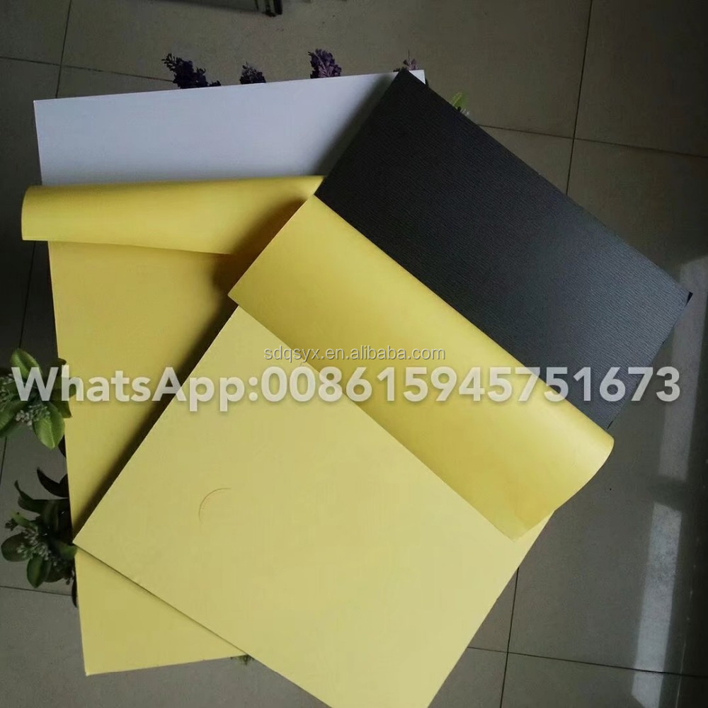 Album adhesive white foam 1.5mm adhesive photo album pvc sheet