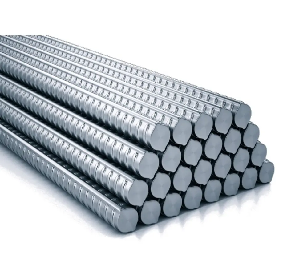 hot rolled rebar steel HRB355 HRB400 HRB500 8mm 10mm 12mm Building Material Round Bar Rebar