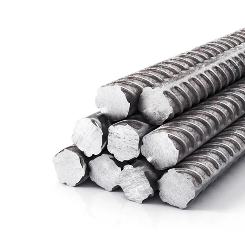 hot rolled rebar steel HRB355 HRB400 HRB500 8mm 10mm 12mm Building Material Round Bar Rebar