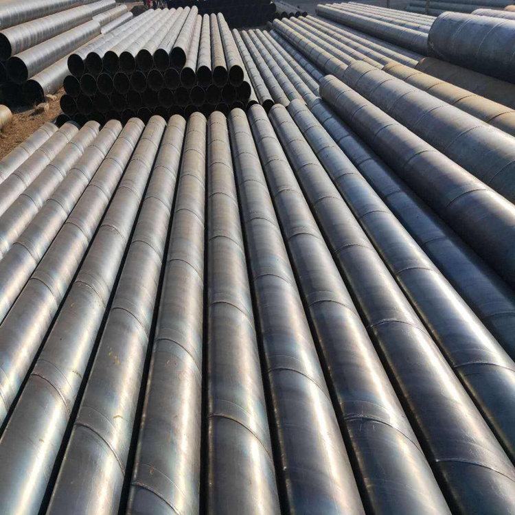 Large Diameter Pipe API 5L ASTM A106 A53 Q195 Q215 Q235B Hot Rolled Welded Carbon Steel Pipe