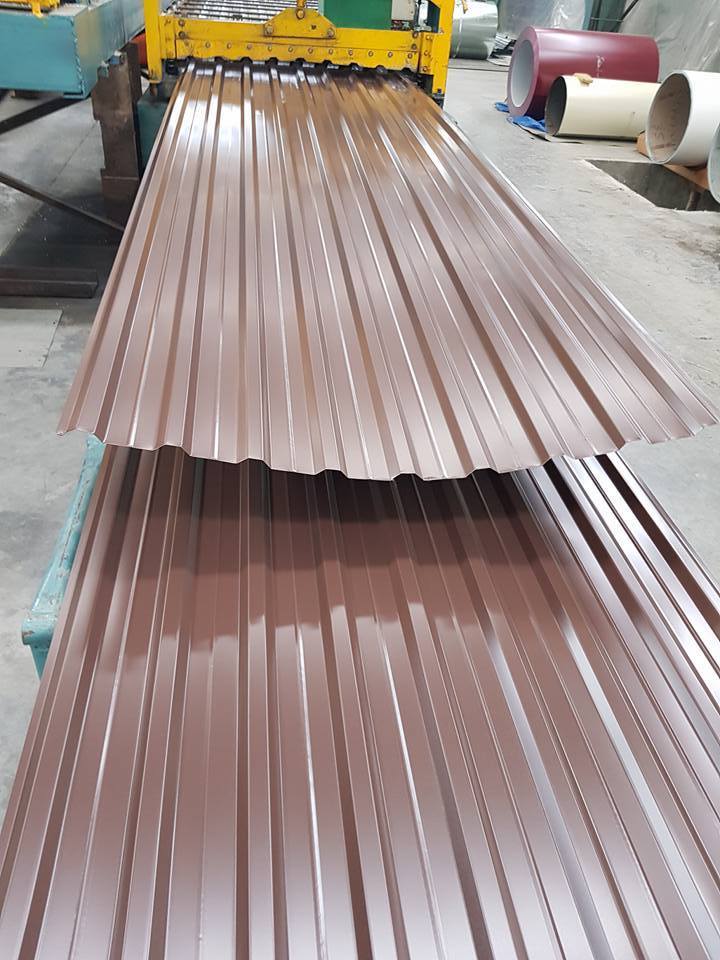 0.11mm 0.2mm z30 z80 z120 z240 ppgi prepainted galvanized corrugated sheet steel sheet roofing manufacturer