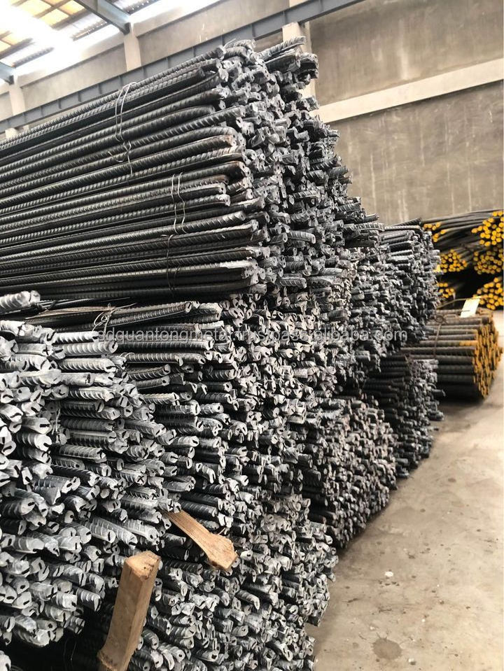 ASTM AISI HRB400 HRB500 GB TMT reinforcement  corrugated steel bars iron rods for building construction