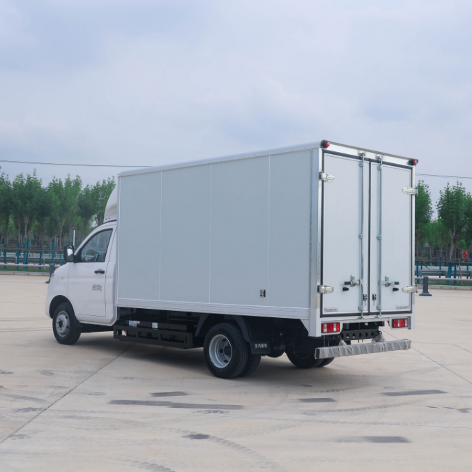 Factory price wholesale BAW brand mini new ev electric truck pickup 2 ton 4x2 light cargo electric cargo delivery truck