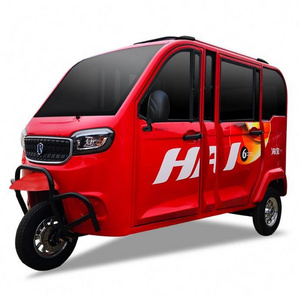 Haibao Liebao Long Range 3 wheels electric food trike 3 wheel enclosed electric tricycle