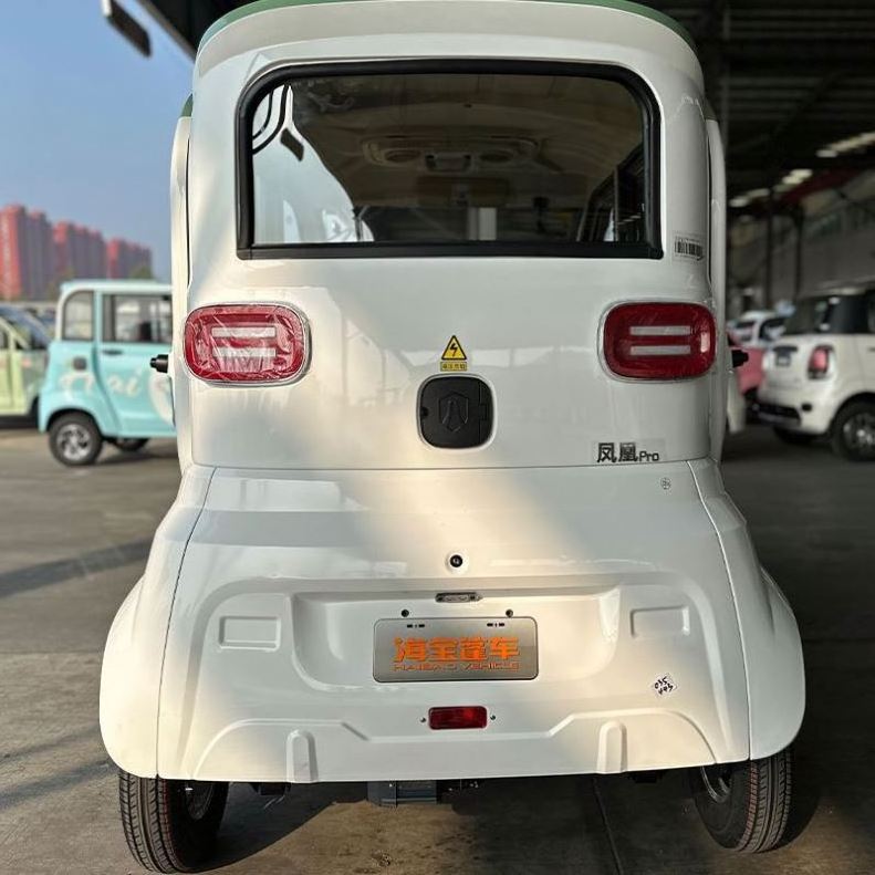 Factory price Haibao Fenghuang 3 wheel enclosed motorcycle tricycle cargo delivery van cargo tricycle