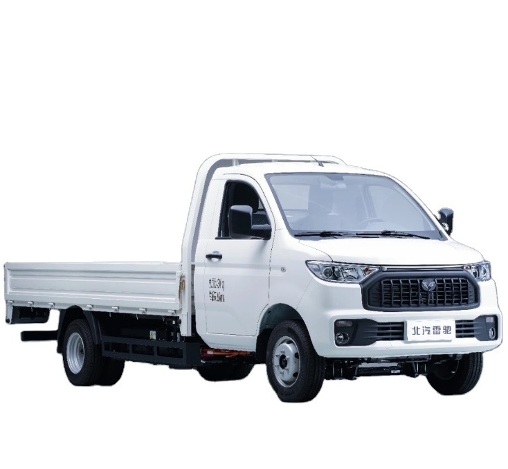 Factory price wholesale BAW brand mini new ev electric truck pickup 2 ton 4x2 light cargo electric cargo delivery truck