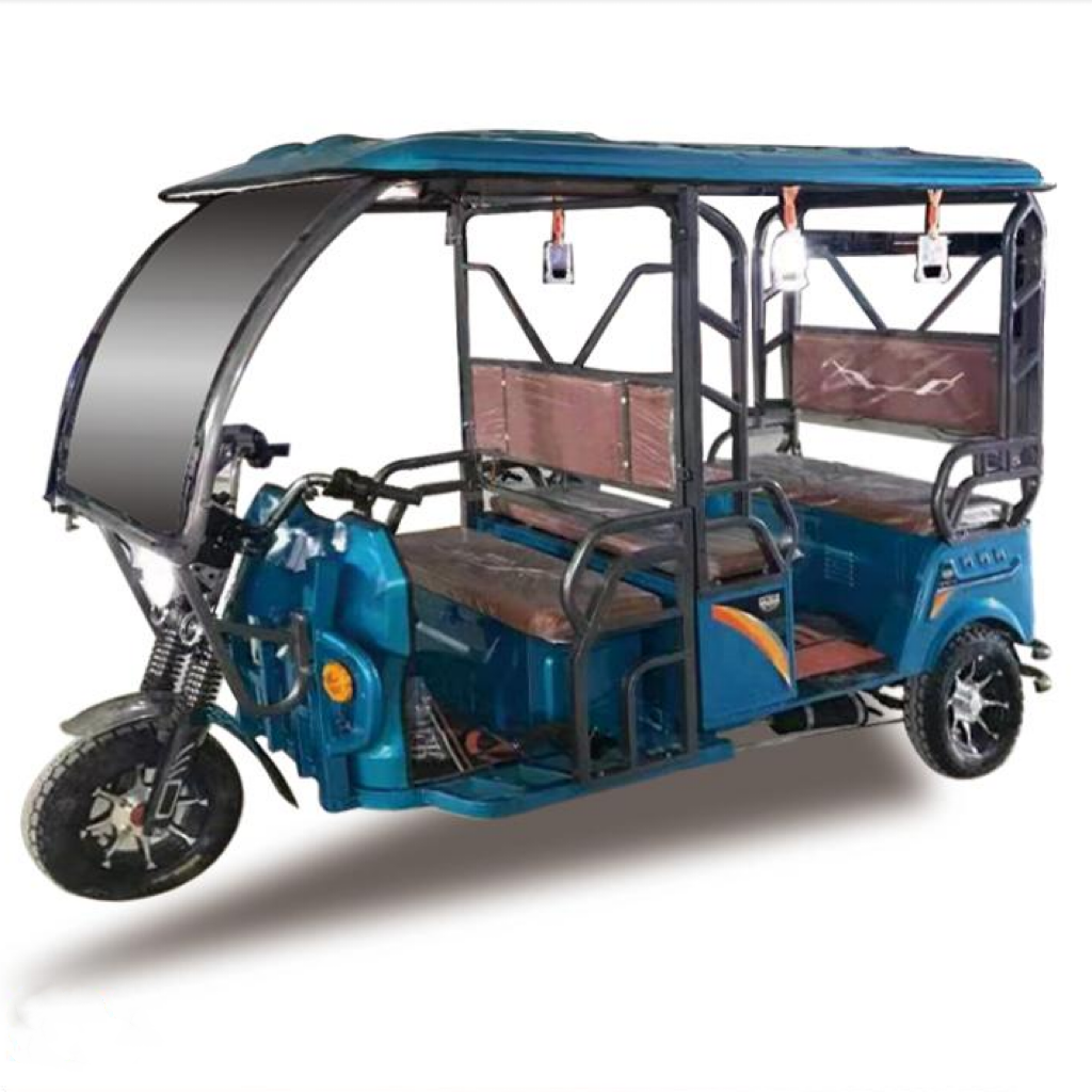 K03  china Hot selling ev car bajaj tuk-tuk 8 seats 3 Wheel Tricycle Solar panel electric tricycle mini Taxi for sale