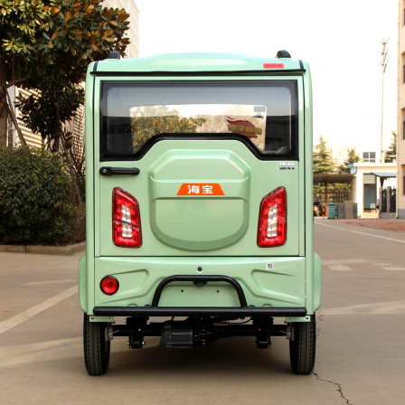 New Electric Tricycle Haibao Liebao Fully Enclosed Cabin Passenger Three Wheel electric tricycle